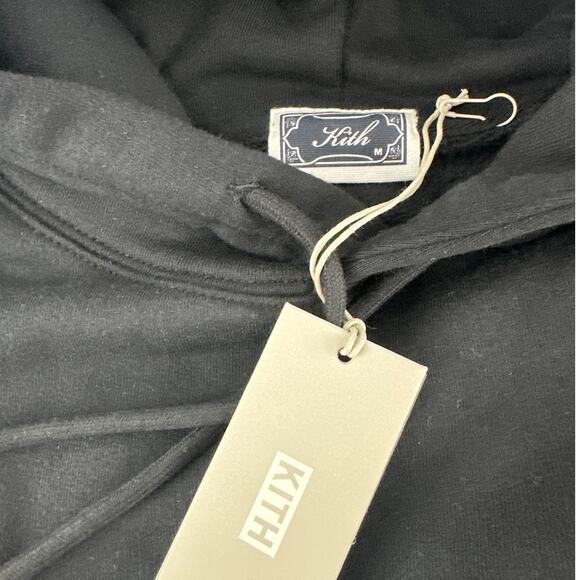 Kith Black Quinn Hoodie Size M - Picture 9 of 15